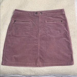 Mossimo purple (mauve) corduroy mini skirt